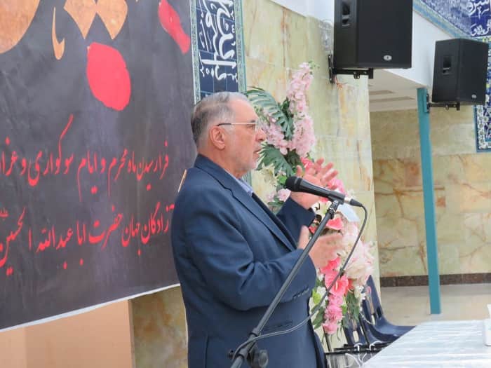 سخنرانی محمدحسین رضایی در همایش کارآفرینی نورالزهرا